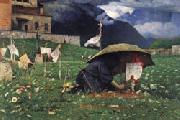Luigi Nono First Rain oil painting